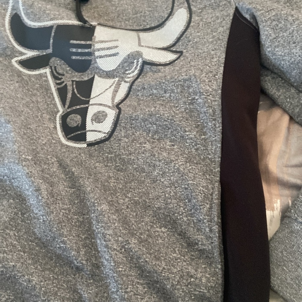 NBA Chicago Bulls gray hoodie - Picture 7 of 7